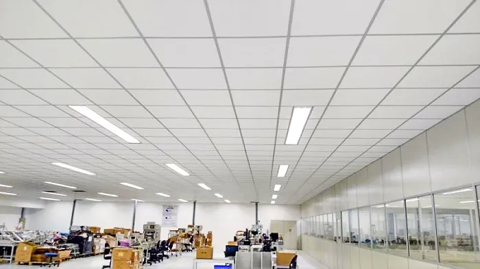 forro de fibra mineral